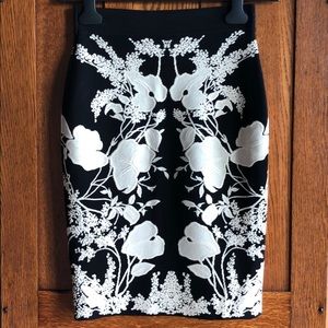 Alexander MQueen Jersey pencil skirt small